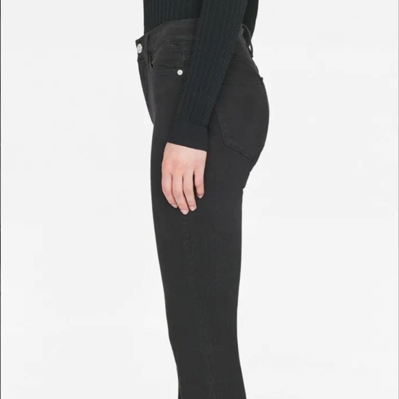 NWT Frame Le High Flare Jean, Black, Size 29 - Picture 8 of 9